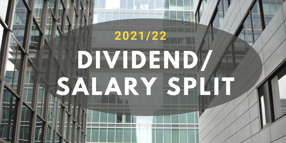 dividend salary split